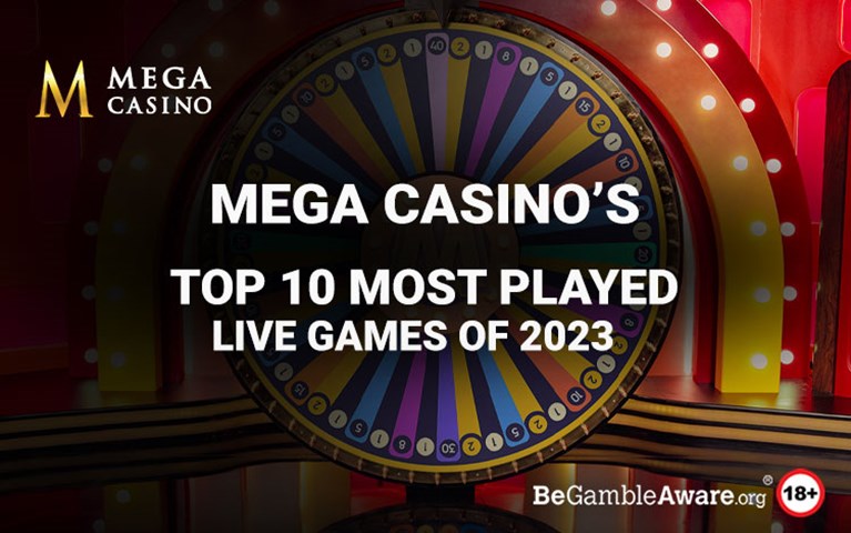 Mega Casino's Top Live Games of 2023