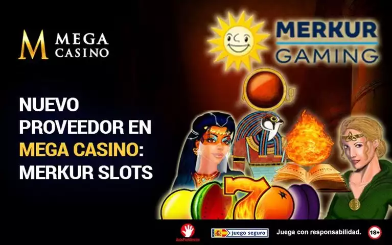 Nuevo Proveedor en Mega Casino Merkur Slots