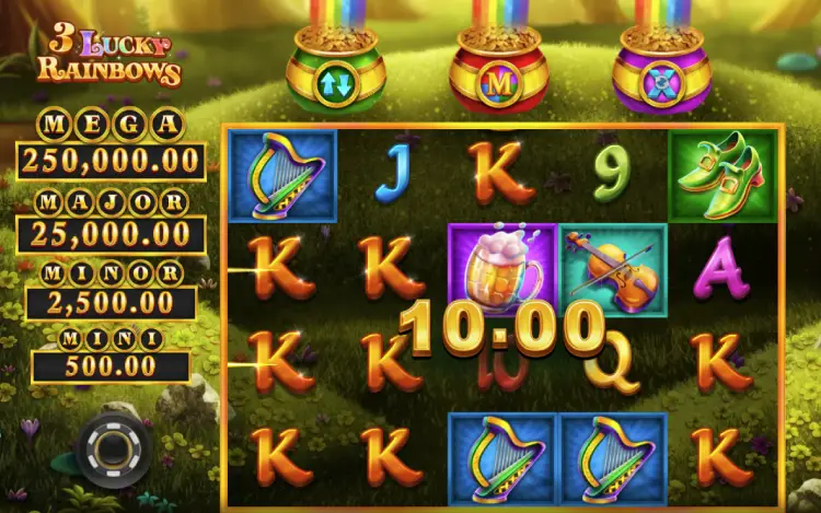 3 Lucky Rainbows Slot Online