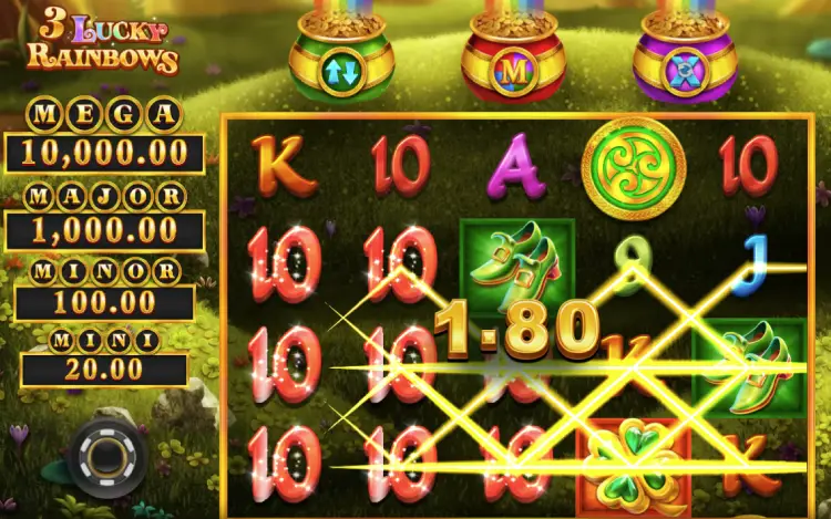 3 Lucky Rainbows Slot Online