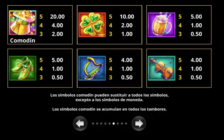 3 Lucky Rainbows Simbolos