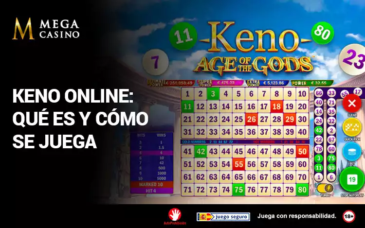Keno Online: historia, qué es y cómo se juega