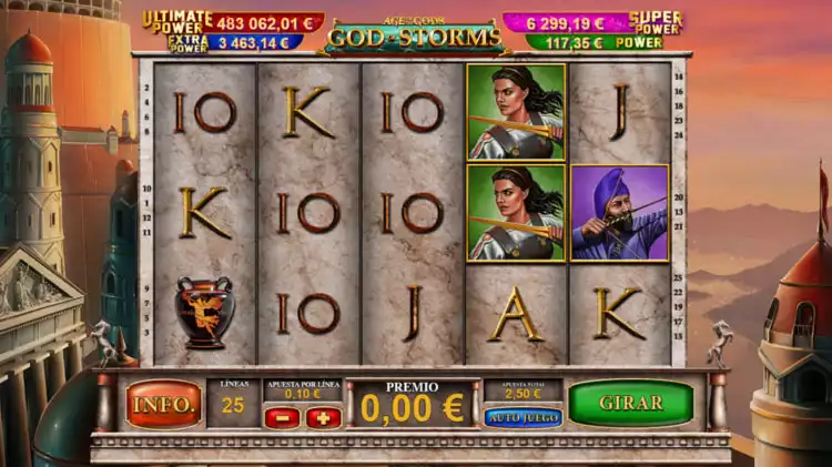 age of the gods god of storms slot