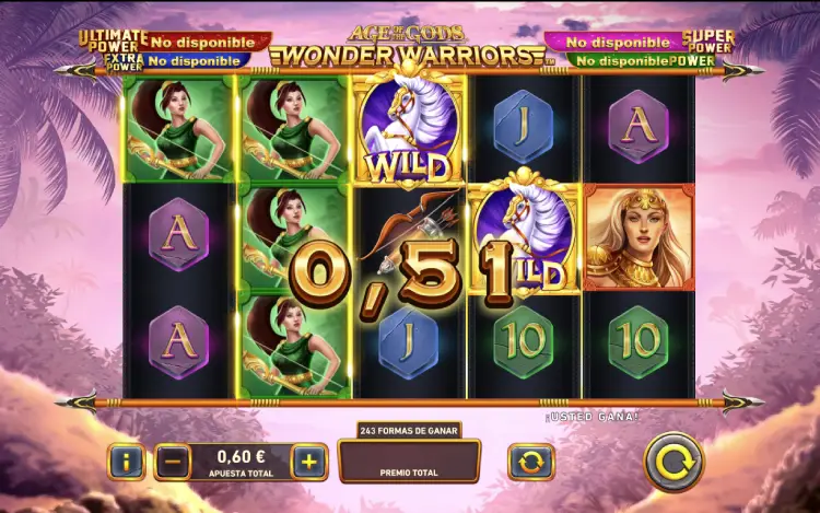 Age Of The Gods Wonder Warriors Slot Online