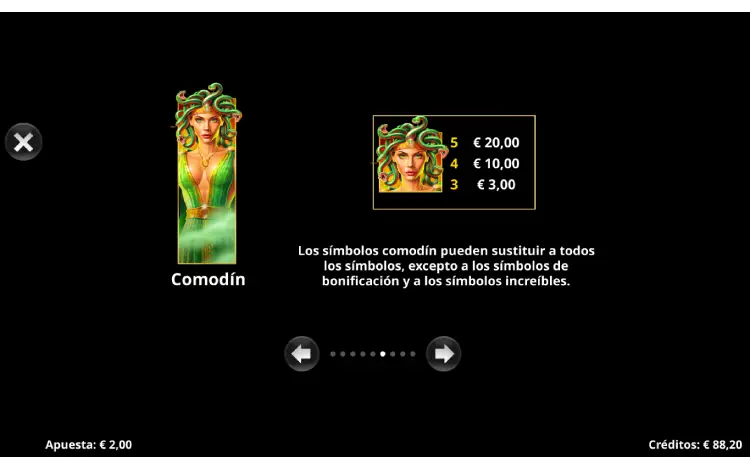 Amazing Link Medusa Comodin Slot Online