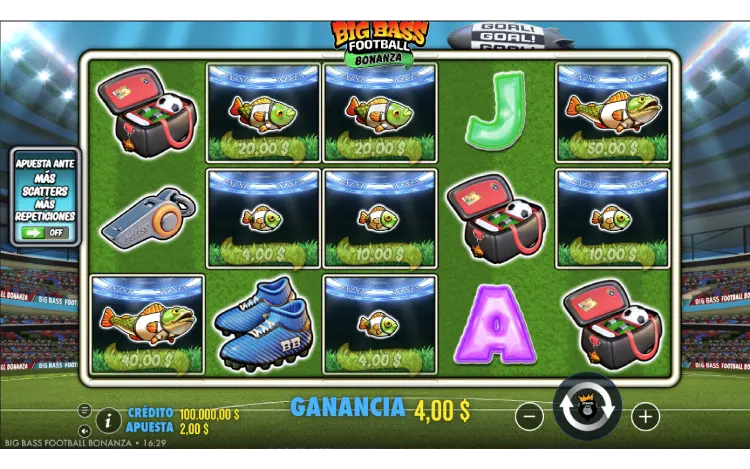 Big Bass Football Bonanza Slot Online
