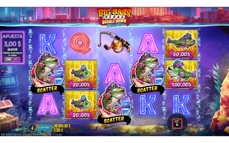 Big Bass Vegas Double Down Deluxe Slot Online
