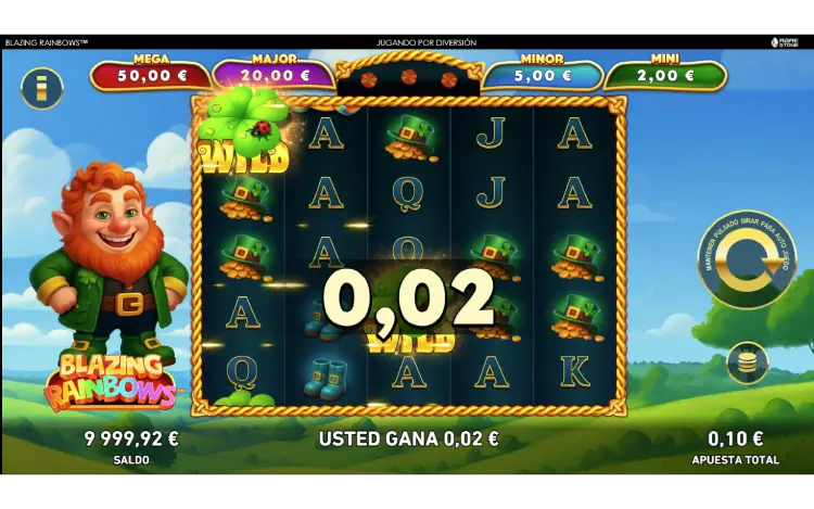 Blazing Rinbows Slot Online