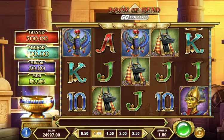 Book Of Dead Go Collect Slot Online