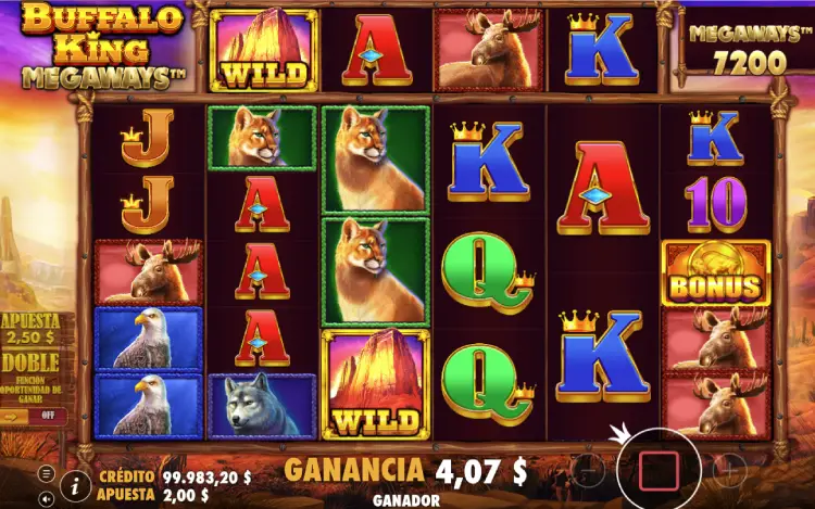 Buffalo King Megaways Slot Online