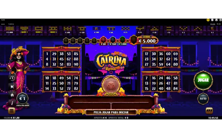 Catrina Video Bingo Online