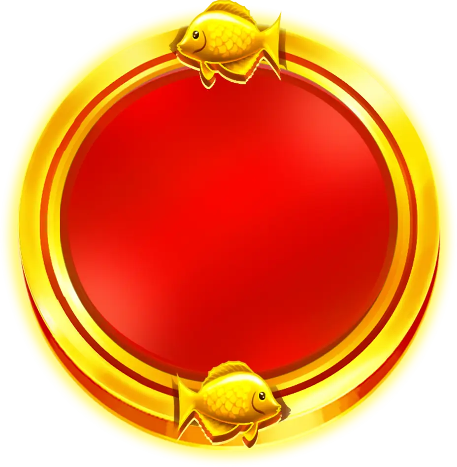 red coins on fish trio slot