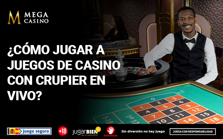 ¿Cómo jugar a juegos de casino con crupier en vivo?