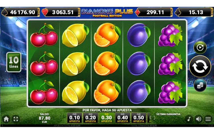 Diamond Plus Football Edition Slot Online