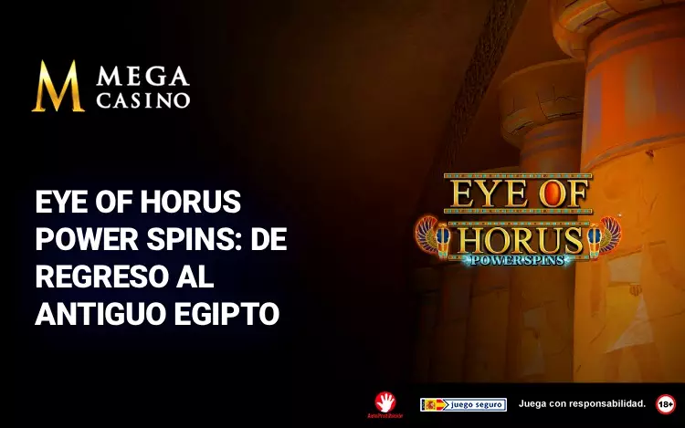 Eye of Horus Power Spins De Regreso al Antiguo Egipto