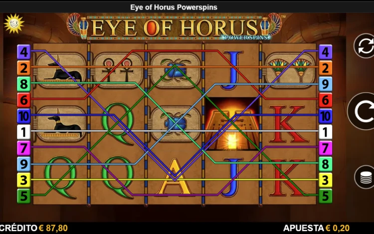 Eye of Horus Power Spins Slot Online