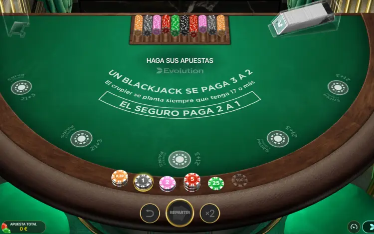 First Person Blackjack Juego Online