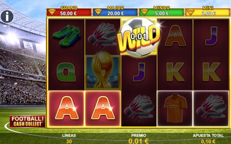 Football Cash Collect Slot Online MC