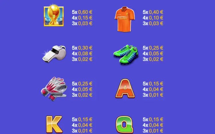 Football Cash Collect Slot Online Simbolos