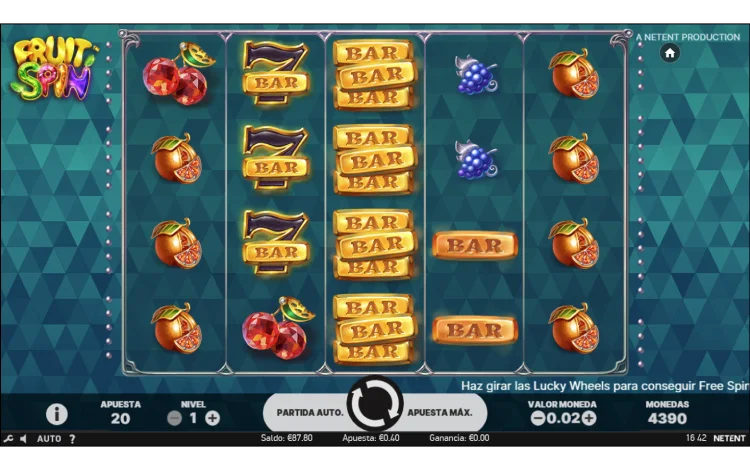 Fruit Spin Slot Online