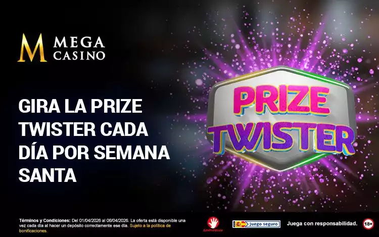Gira la Prize Twister Cada Dia por Semana Santa