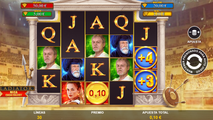 Gladiators Mega Cash Collect Slot Online