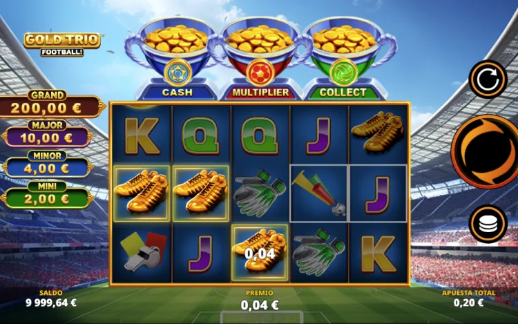 Gold Trio Football Slot Online MC