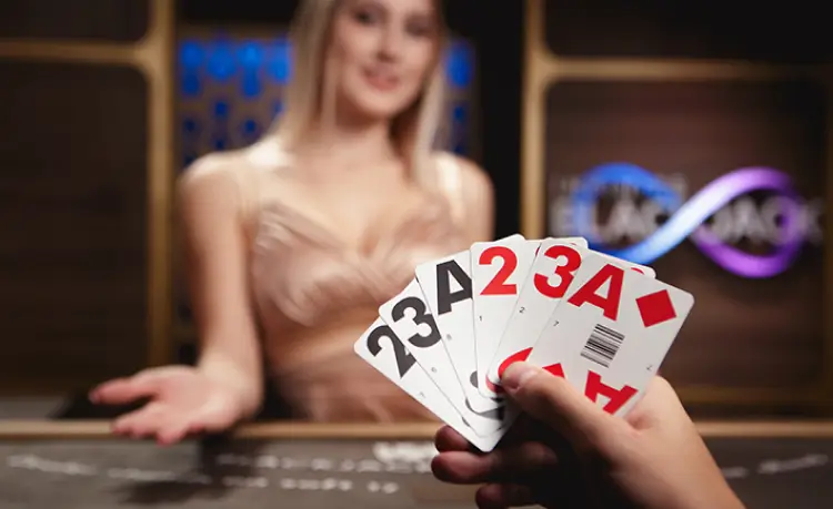 Why Play Infinite Blackjack Online in the UK at Mega Casino?