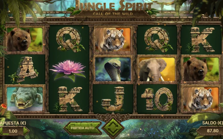 Jungle Spirit Call of the Wild Slot Online