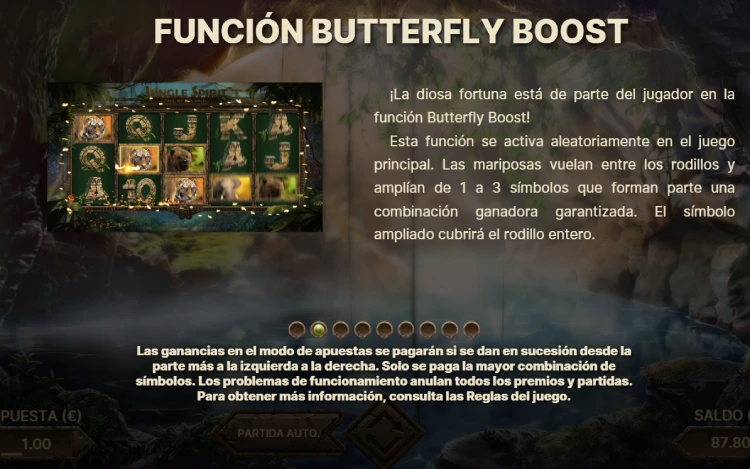 Jungle Spirit Call of the Wild Slot Online Butterfly Boost