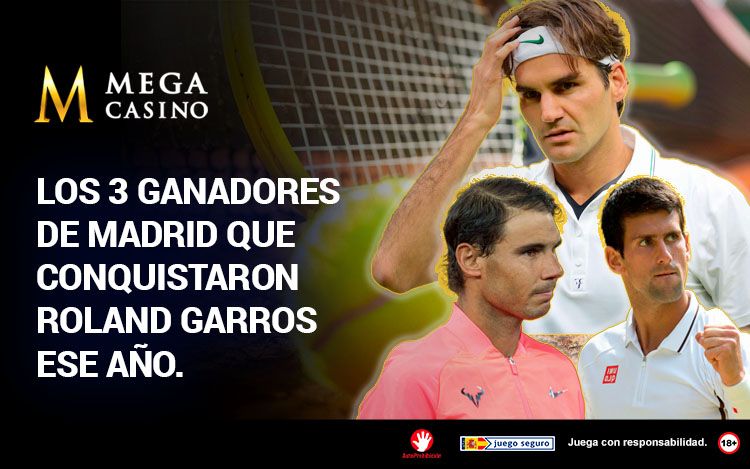Los 3 Ganadores de Madrid que Conquistaron Roland Garros ese Mismo Ano