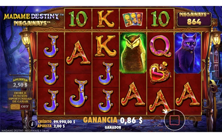 Madame Destiny Megaways Slot Online