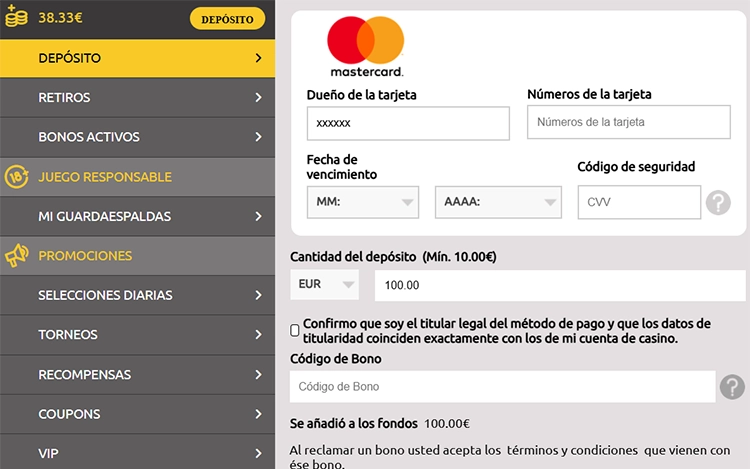 metodo pago mastercard