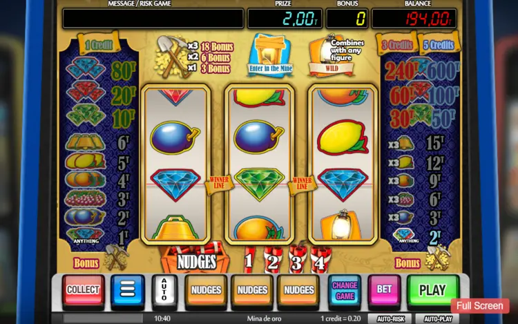 La Mina de Oro Slot Online