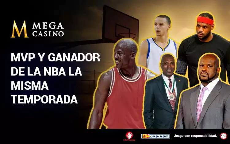 MVP y Ganador de la NBA La Misma Temporada