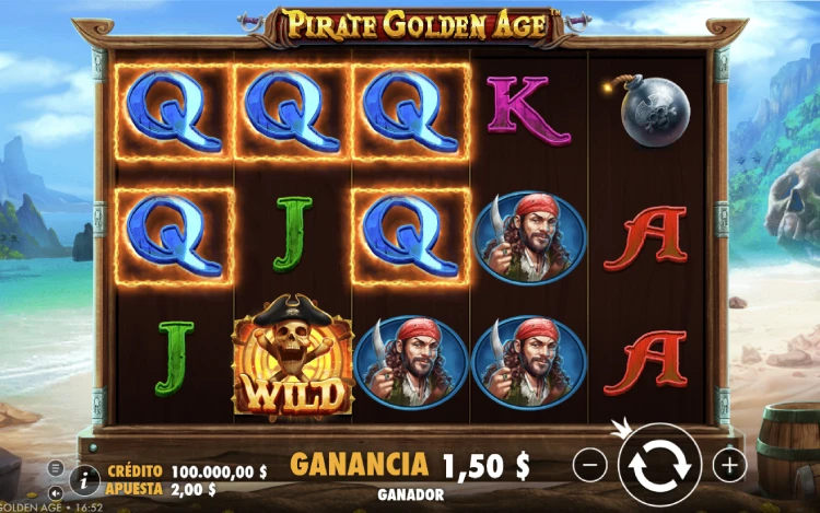 Pirate Golden Age Slot Online