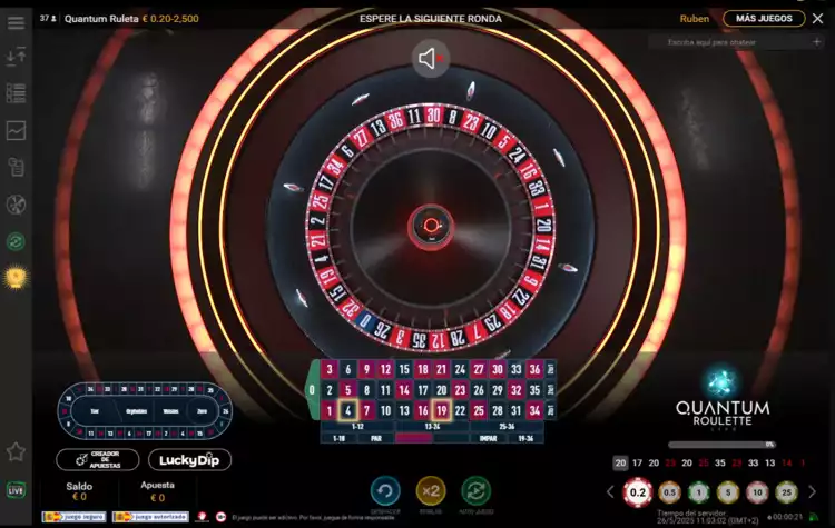 quantum roulette