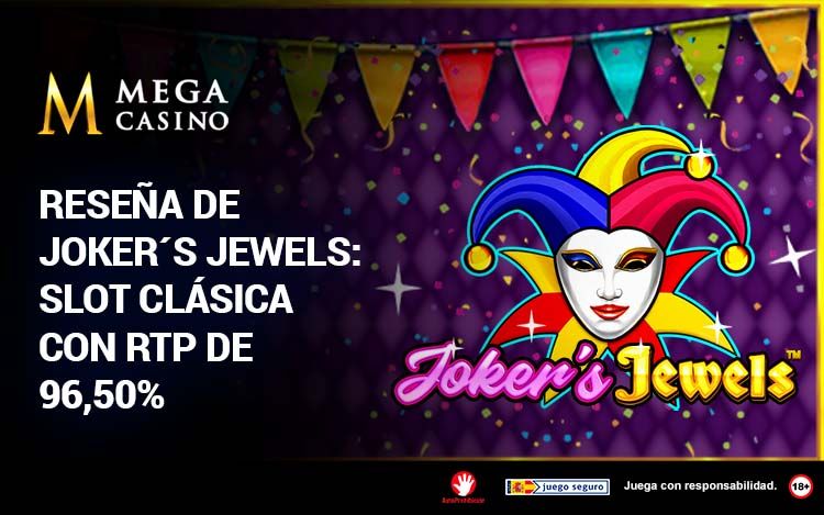 Resena de Jokers Jewels Slot Clasica con RTP de 96-50