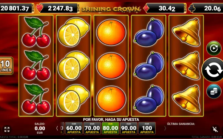 Shining Crown Slot Online