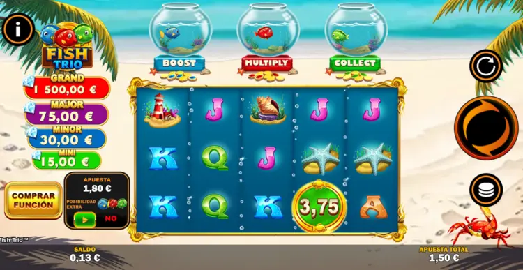 Juega a Fish Trio | Slot Online con Dinero Real