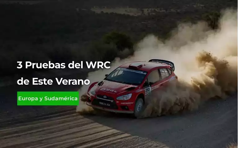 3 Pruebas del WRC de Este Verano