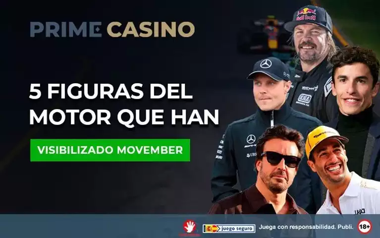 5 Figuras del Motor que han Visibilizado Movember