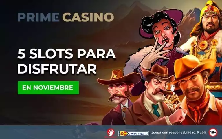 5 Slots para Disfrutar en Noviembre