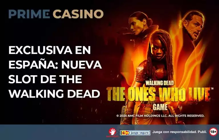 Prime Casino presenta en exclusiva The Walking Dead™: The Ones Who Live