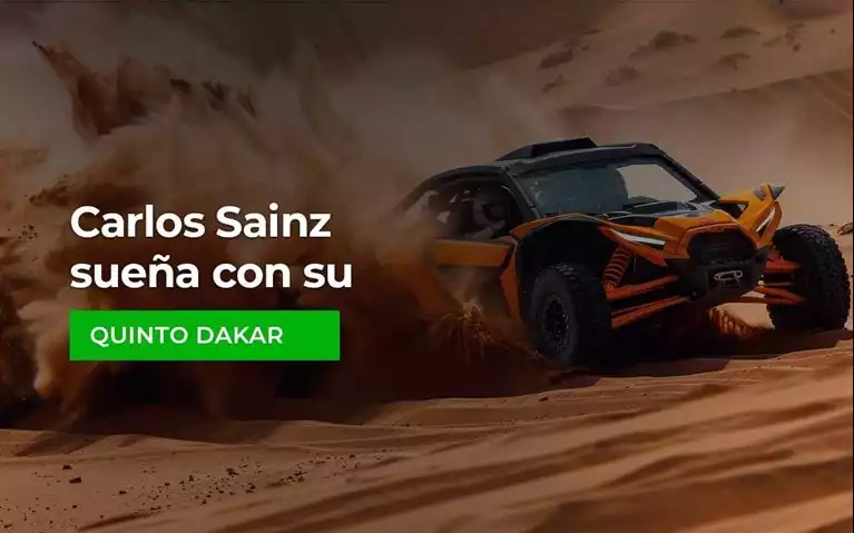 Carlos Sainz Sueña con su Quinto Dakar