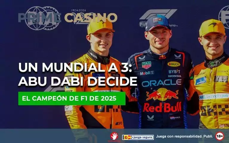 Un Mundial a 3 Abu Dabi Decide el Campeon de F1 de 2025