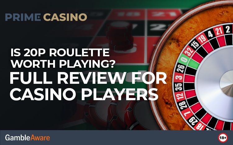 collect 20p Roulette Live Game high roller bonus banner