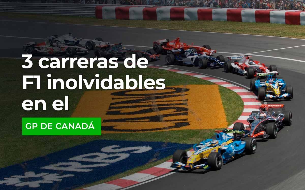 3 Carreras de F1 Inolvidables en el GP de Canada
