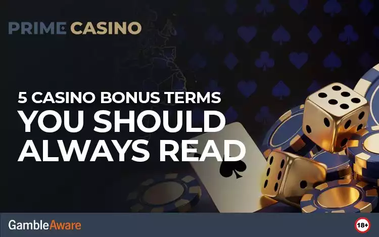 5 Casino Bonus Terms You Should Always Read