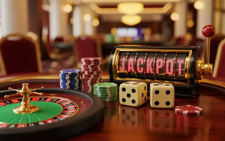 A group of game pieces on the table